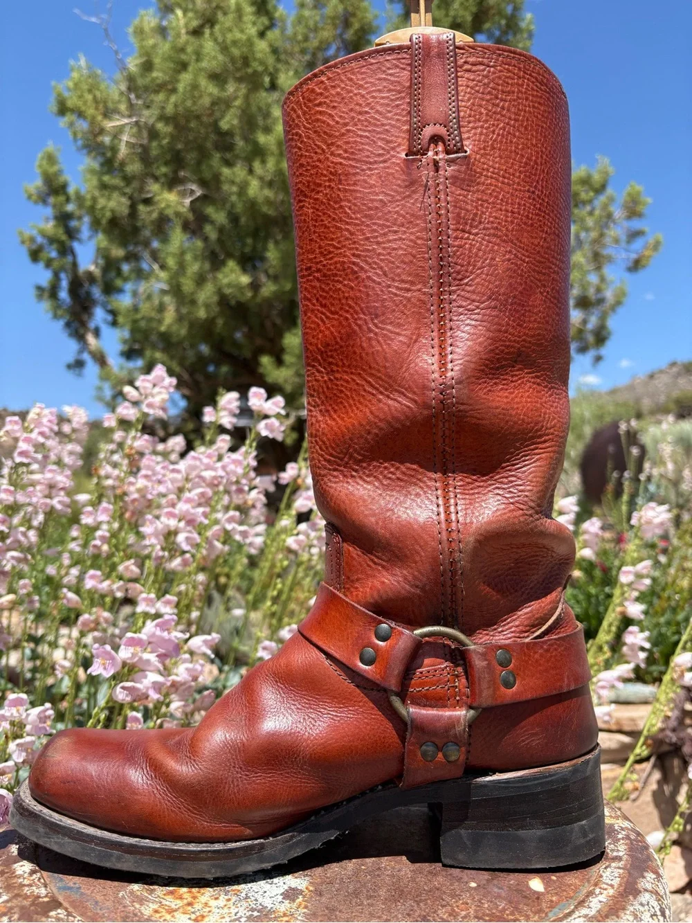 FRYE 🇺🇸15R Harness Boots Just Resoled - Picture 3 of 16
